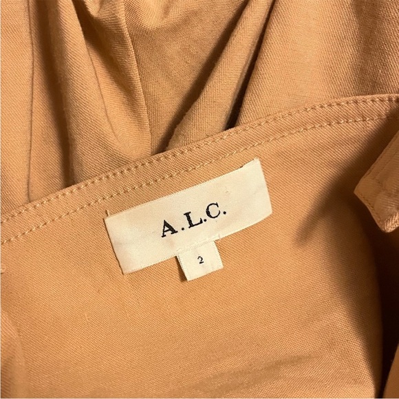 A.L.C. Cyprus Linen Jumpsuit Rose Ash 2 - Picture 8 of 9